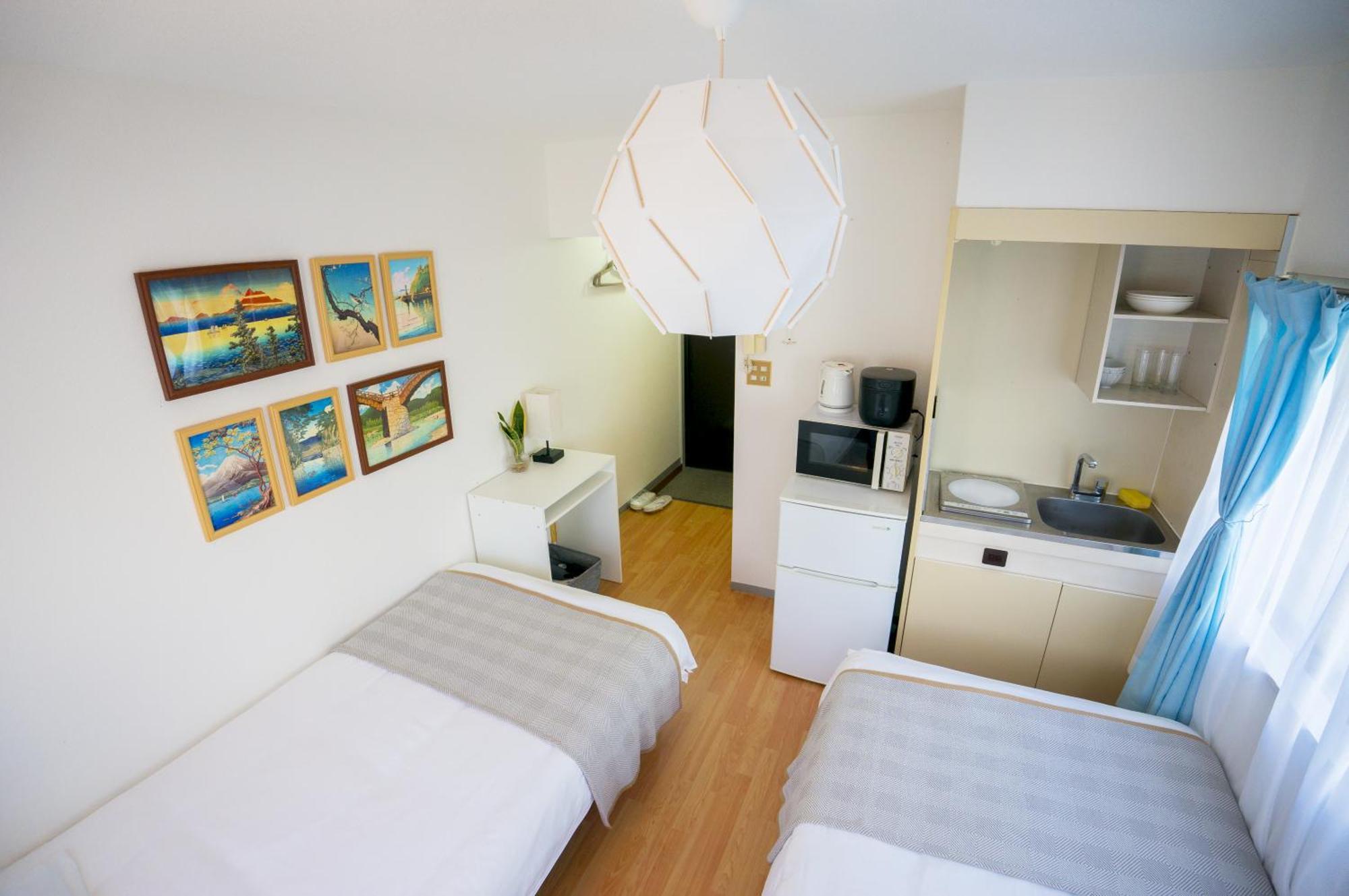 Family Or Business Travel 20 Percent Off 3 Minutes To Shinjuku Max 3 People Apartamento